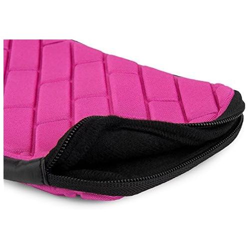  SLectionAccess Croco 3D Neoprene Sleeve for 7-Inch Tablets (CrocoIPMPNK)