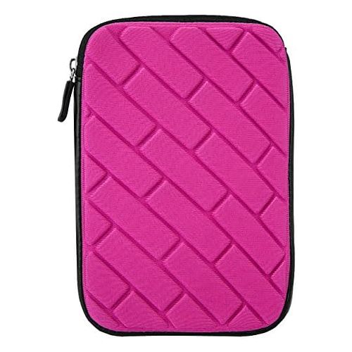  SLectionAccess Croco 3D Neoprene Sleeve for 7-Inch Tablets (CrocoIPMPNK)