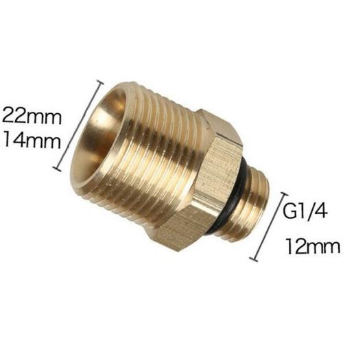  SM SunniMix Messingadapter Fuer Schneeschaumlanzenadapter Hochdruckreiniger