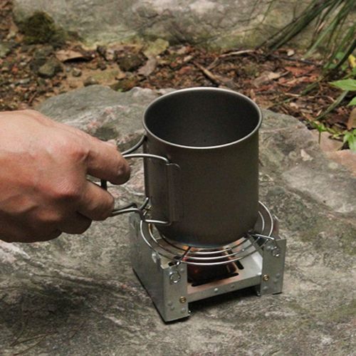  SM SunniMix Stove Folding Emergency Camping Stove with Pot Support Rack,