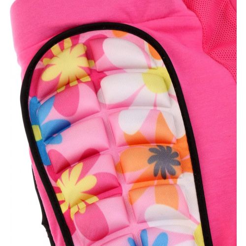  SM SunniMix Deluxe Padded Figure Skating Shorts for Kids Boys and Girls ? 3D Protection Pads for Hips Tailbone & Butt - Choice of Colors & Sizes