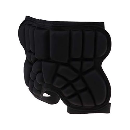  SM SunniMix 3D Padded Protective Shorts Hip Butt EVA Pad Short Pants Children Protective Gear Guard Drop Resistance with Adjustable Strap