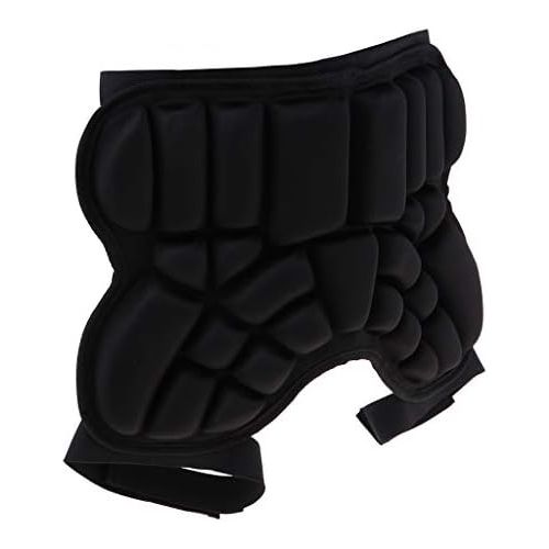  SM SunniMix 3D Padded Protective Shorts Hip Butt EVA Pad Short Pants Children Protective Gear Guard Drop Resistance with Adjustable Strap