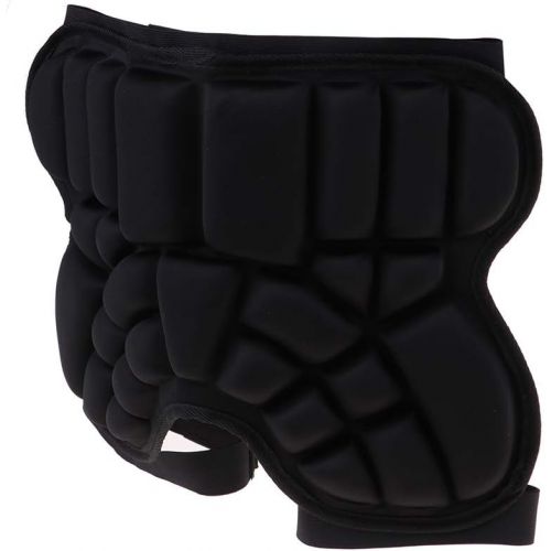  SM SunniMix 3D Padded Protective Shorts Hip Butt EVA Pad Short Pants Children Protective Gear Guard Drop Resistance with Adjustable Strap