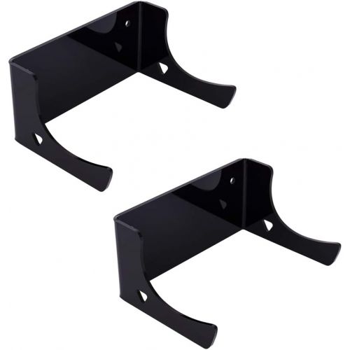  SM SunniMix 1 Pair Acrylic Skateboard Holder Wall Mounted Longboard Display Rack Bracket Shelf