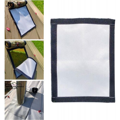  SM SunniMix Vent Accessory for 4 Seasons Canvas Camping for Hot Tent Camping for Hiking