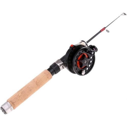  [아마존베스트]SM SunniMix Telescope Carbon Mini Ultralight Ice Fishing Rod Set