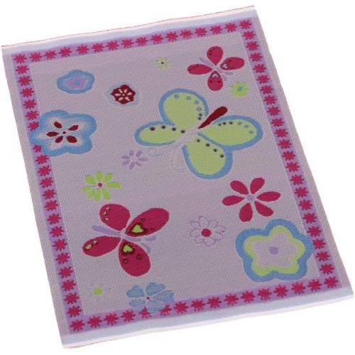  SM SunniMix 1/12 Scale Dollhouse Miniature Flowers Area Rug/Carpet/Mat Floor Coverings for Dolls House Any Rooms Furniture Decor