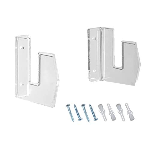  SM SunniMix Skateboard Wall Mount Display Rack Skateboard Hanger Rack Bracket Deck Rack 1 Pair