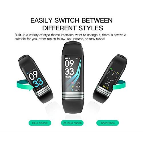  SMAATE Fitness Tracker Waterproof IP67 to Start Summer after Memorial Day Event, with Heart Rate Monitor...