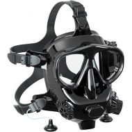 Full Face Diving Mask for Scuba Diving, 180° View Panoramic Dive Mask with Camera Mount, Anti-Fog & Anti-Leak Dive Mask Support for Scuba Diving, Compatiable with SMACO S400/400Pro/S700 Scuba Tanks