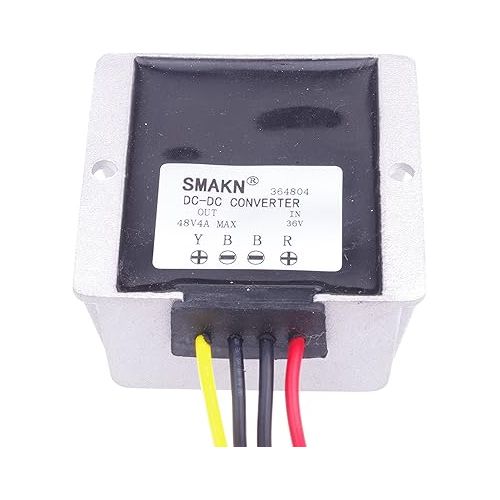  SMAKN Synchronous Buck Voltage Converter DC-DC 36V to 48V 4A 190W Power Supply Module Waterproof