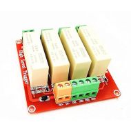 SMAKN High Level Trigger 4-Channel 3-32V 5A Solid State Relay Module Board-New Version