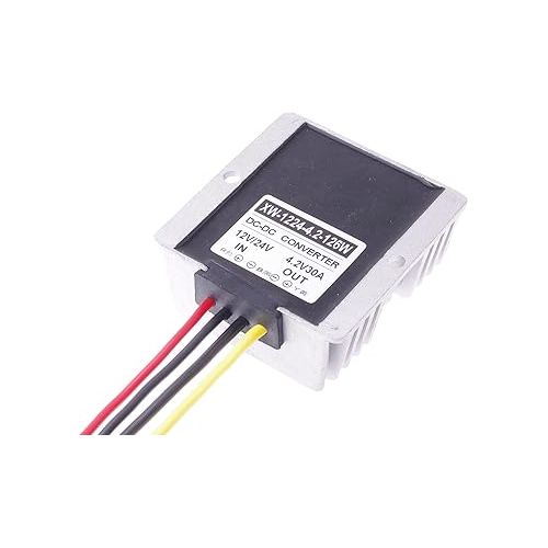  SMAKN DC/DC Converter 9V/12V/24V/36V 7.5-40V Step Down to 4.2V/30A 4.2V 30A 126W Power Supply Module