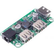 SMAKN 7V-27V to 5V/3A Synchronous Rectification DC-DC Step Down Power Module which has 3 USB Support