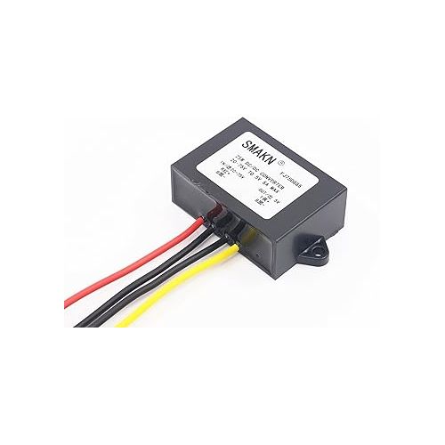  SMAKN DC to DC Converter 20V-75V Step Down to 5V /5A Power Supply Module-25W IP67 Waterproof