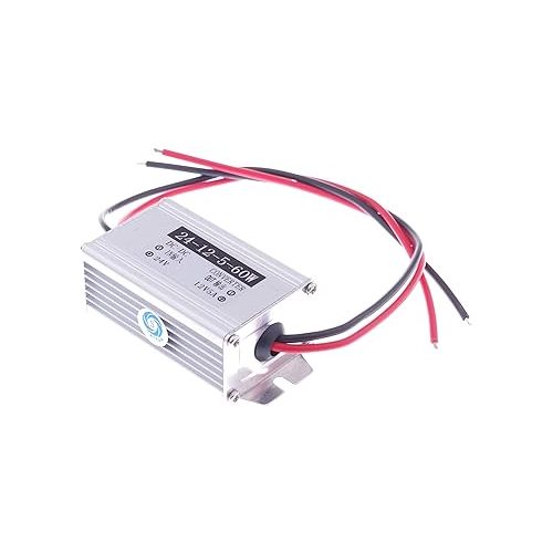  SMAKN DC/DC Converter 24V Step Down to DC 12V/5A 60W Power Supply Module