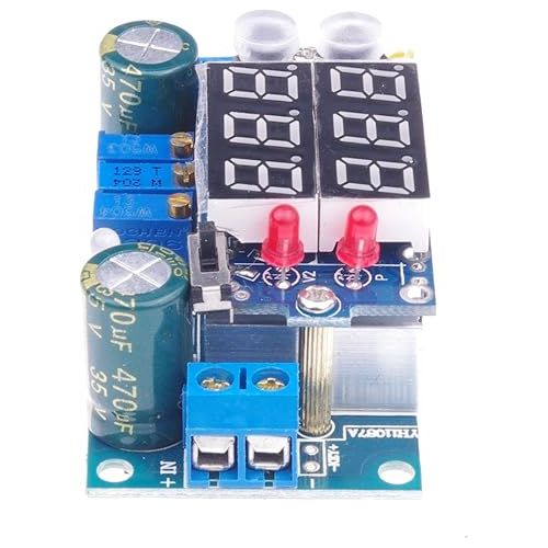  SMAKN Solar Controller 5A DC-DC Digital Buck with Constant Current and Constant Voltage