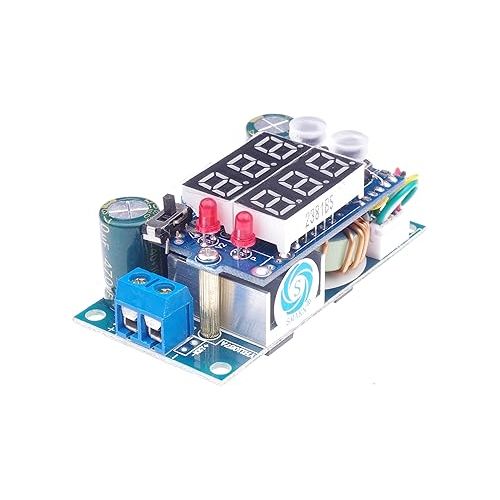  SMAKN Solar Controller 5A DC-DC Digital Buck with Constant Current and Constant Voltage