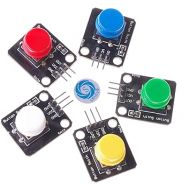SMAKN® Big Button Color Button Module for Electronic Pack of 5