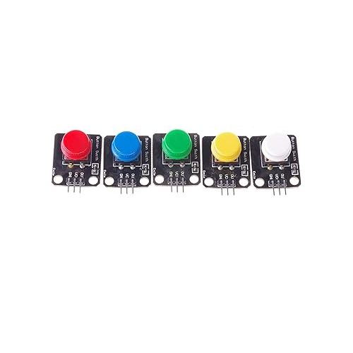  SMAKN® Big Button Color Button Module for Electronic Pack of 5