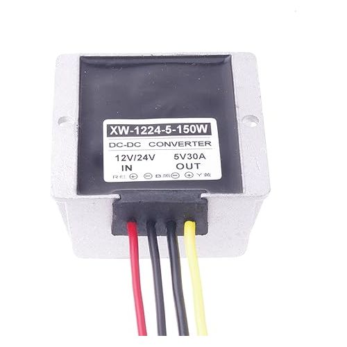  SMAKN DC/DC Converter 12V/24V/36V 9-40V Step Down to 5V/30A 5V 30A 150W Power Supply Module