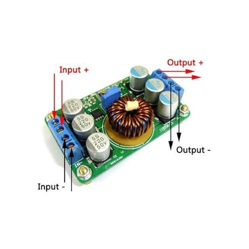  SMAKN High Efficiency 16-40v to 1.0-12v 6a Dc Buck Power Convert