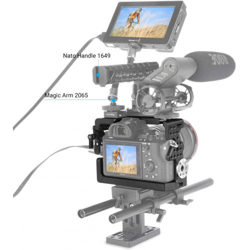  SMALLRIG Cage for Sony A7II/A7RII/A7SII with HDMI Cable Clamp and Rosette - 1982