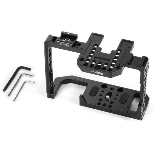  SMALLRIG Camera Cage for Canon EOS 80D with NATO Rail, Cold Shoe - 1789