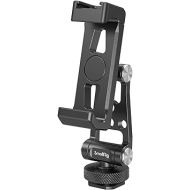 SMALLRIG Metal Phone Support with Cold Shoe Mount, Universal Cell Phone Mount Adapter Support Free Adjustment Joints, Phone Tripod Mount for iPhone 15 14, for Samsung Galaxy etc. - 4382