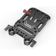 SmallRig Battery Plate with V-Lock Mount with Dual 15mm Rod Clamp for Camera Power Supply - 3016