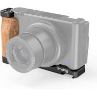 SMALLRIG L-Shape Bracket Wooden Grip with Cold Shoe for Sony ZV1 Digital Camera - 2936