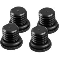SmallRig M12 Rod End, Protective Rod Cap, Stopper Screw for 15mm Rod Support DSLR Rig Rail Clamp, 4pcs Pack - 1617