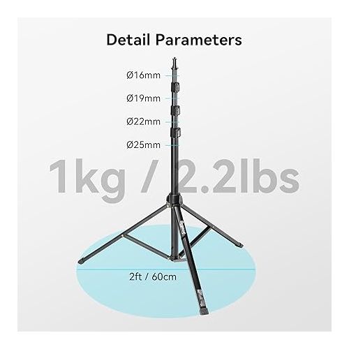  SMALLRIG RA-S200 Light Stand for Photography 78.7