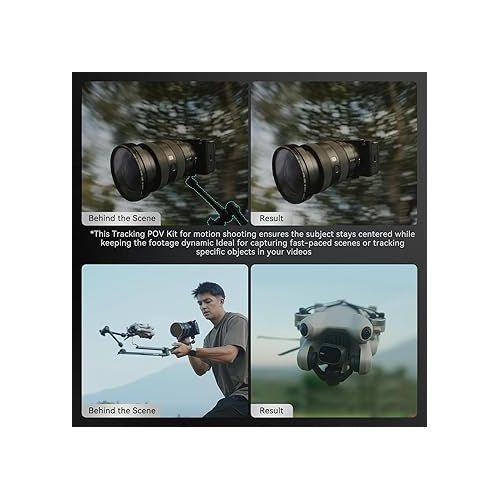  SmallRig x Mikevisuals Tracking POV Kit, Camera Shooting Bracket NATO Extendable Arm by 360° Extension Range 27.6-19.5in, for Couples' Photography/Tripod Mode, Max.Lord 3kg (one end) - MD4362