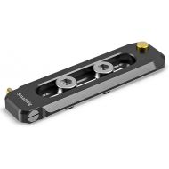 SMALLRIG Universal Low-Profile Quick Release NATO Rail Safety Rail 70mm/2.8inches Long with 1/4'' Screws for NATO Handle Camera Cage EVF Mount - BUN2483
