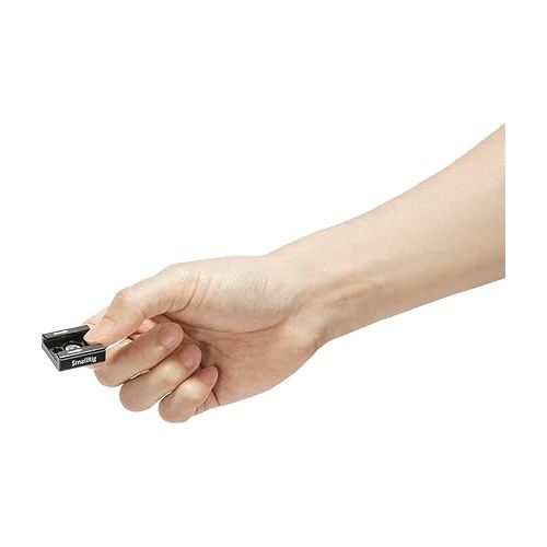  SMALLRIG Cold Shoe Mount Adapter with 1/4’’ Thread Hole for Camera and Camcorder Rigs - 1241