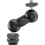 SmallRig Cool Ballhead, Multi-Function Double Ball Dead Adapter with Shoe Mount & 1/4