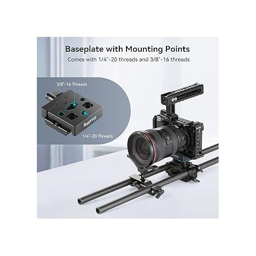  SMALLRIG DSLR and Mirrorless Quick Release Clamp and Plate for Arca Standard - 2280