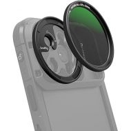 SMALLRIG 52mm Magnetic Circular Polarizers Filter Kit for SMALLRIG Phone Cage for iPhone 15 Series, Magnetic CPL Polarizing Filter with M Mount Filter Adapter, HD Optical Glass Filter Kit - 4388B