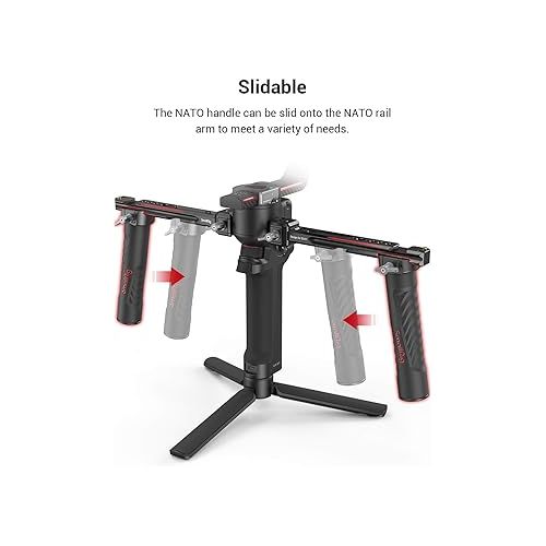  SMALLRIG Dual Handle Handgrip for DJI RS 4 /RS 4 Pro/RS 3 / RS 3 Pro/RS 2 / RSC 2 Gimbal - 3027