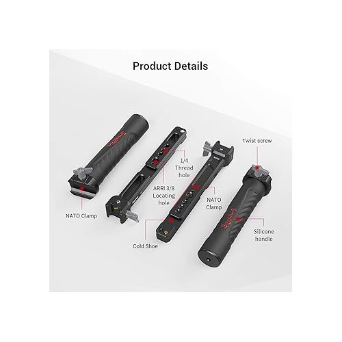  SMALLRIG Dual Handle Handgrip for DJI RS 4 /RS 4 Pro/RS 3 / RS 3 Pro/RS 2 / RSC 2 Gimbal - 3027