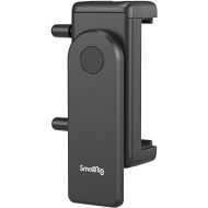 SMALLRIG Phone Tripod Mount, Anti-Pinch Smartphone Holder, Phone Clamp with 2 Cold Shoe Mounts, Vertical and Horizontal Phone Clip Tripod Attachment, for iPhone, Samsung - 4366