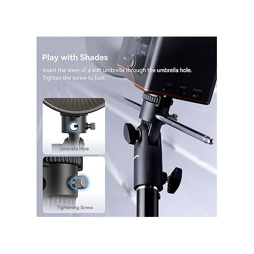  SMALLRIG Light Stand Mount Adapter with 1/4