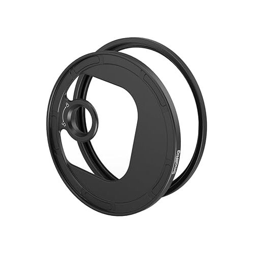  SmallRig T-Mount to 67mm Magnetic Filter Adapter, use with SmallRig T-Mount Backplane 4399 for SmallRig Phone Cage for iPhone 15 Series, for SmallRig Magnetic 67mm Filter Series - 4585