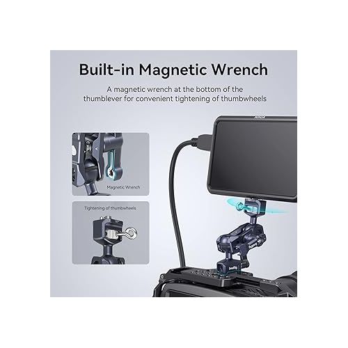  SmallRig Articulating Magic Arm with NATO Clamp and 1/4