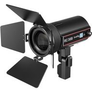SMALLRIG RC 30B COB Video Light, 15°-60° Beam Angle Adjustable, 30W Bi-Color Video Light CCT 2700K-6500K, 10900 lux@1m, CRI 96+, TLCI 96+, Continuous Output Light for Tabletop Live Streaming - 4279