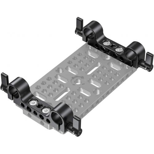  SMALLRIG Super Lightweight 15mm Railblock with 1/4-20 Thread for RED and Other 15mm DSLR Camera Rig - 942