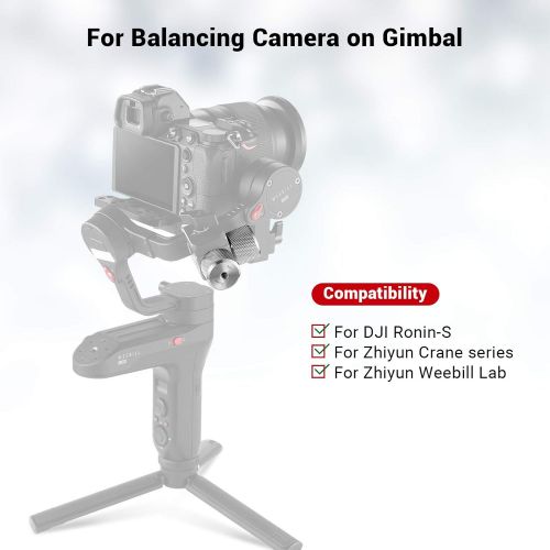  SMALLRIG Removable Counterweight 100g for DJI Ronin S/Ronin-SC and Zhiyun Gimbal Stabilizers  2284