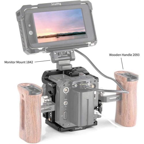  SMALLRIG Cage for Z cam E2 Camera,Camera Cage with NATO Rail and Swiss Plate for Arca 2264